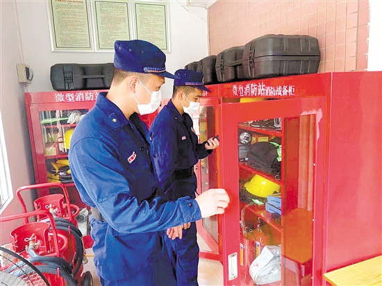 广东省江门市已建成1535个微型消防站 筑起家门口安全"防火墙"(图)