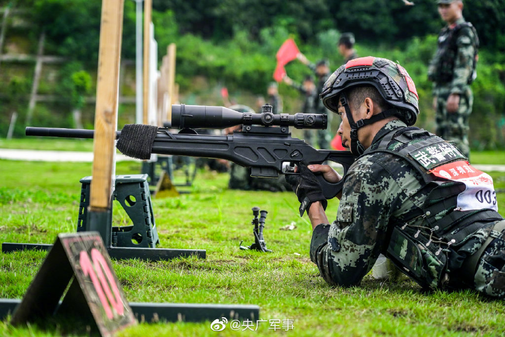 武警广东总队狙击精兵比武鏖战正酣(组图-特种装备网