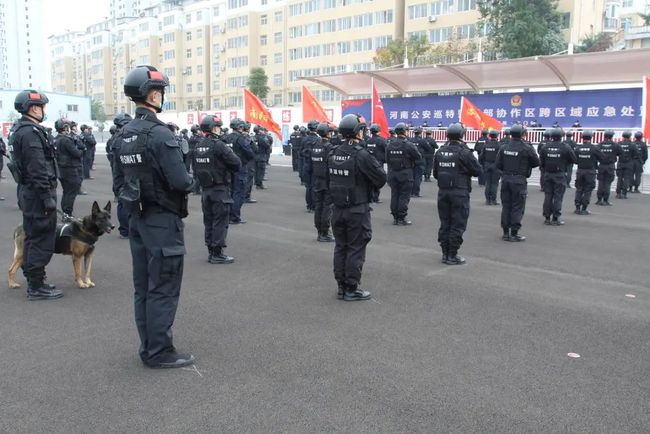 平顶山特警圆满完成2021河南公安巡特警西部协作区跨区域应急处置演练