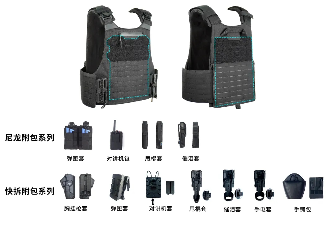 新品 | 新款模块化阻燃战术背心上市！赋能巡逻·决胜处突的全能战甲