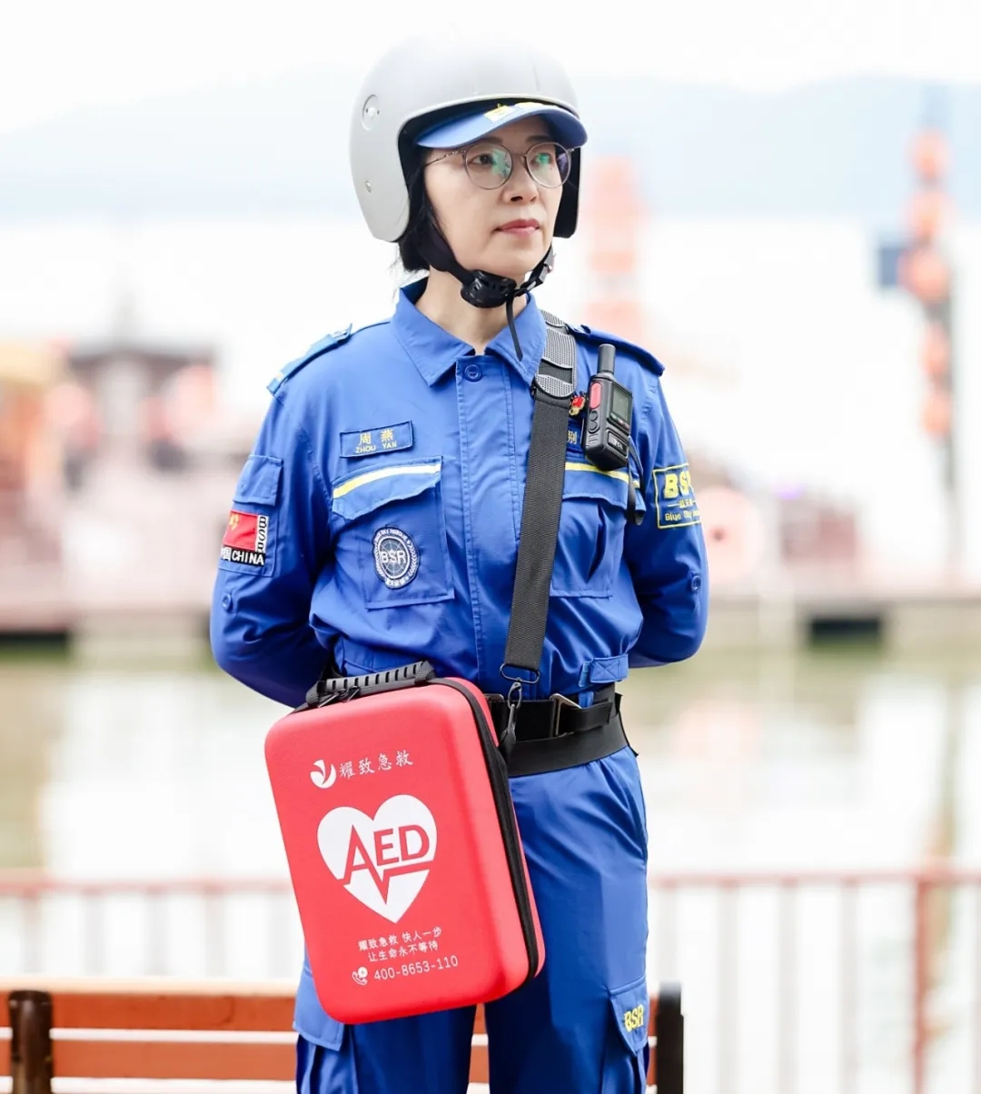 跑马无忧！科曼AED为<岳马南湖>织就4分钟生命安全网