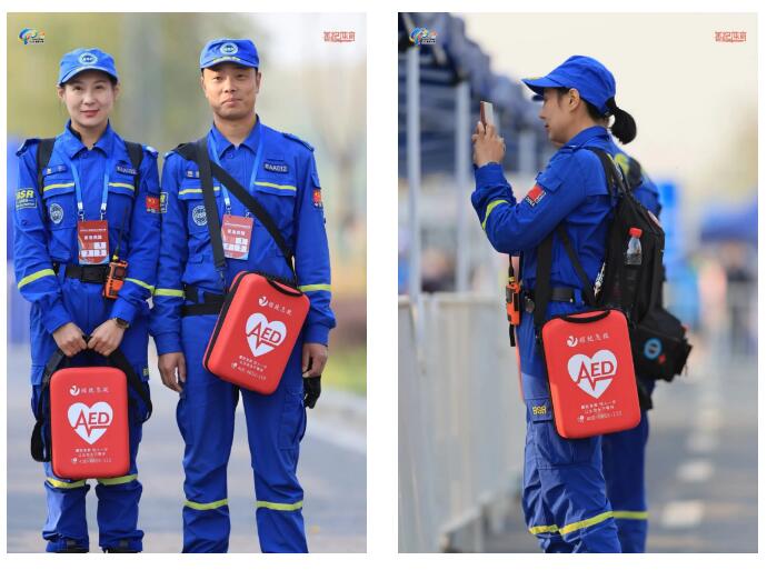长三角高校42公里接力赛开跑!40台科曼AED全程守护 长三角高校42公里接力赛开跑!40台科曼AED全程守护