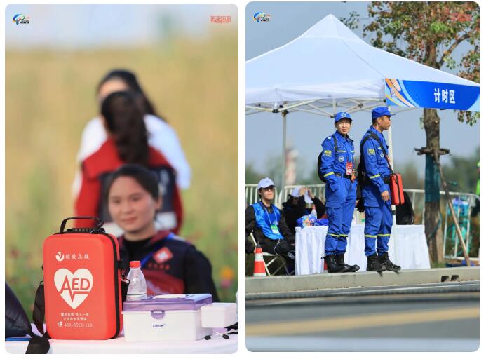 长三角高校42公里接力赛开跑!40台科曼AED全程守护 长三角高校42公里接力赛开跑!40台科曼AED全程守护