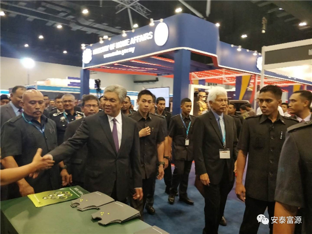 安泰富源首次亮相马来西亚国际防务展(组图)