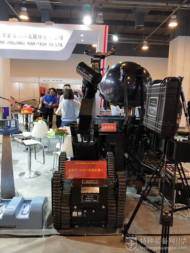 反恐排爆的智能多面手 JW-903排爆机器人助力守护平安中国(附视频)