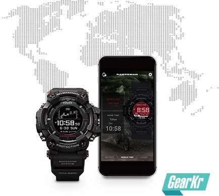 CASIO推出全球首款太阳能GPS导航腕表—G-SHOCK GPR-B1000：日照4小时，导航1小时