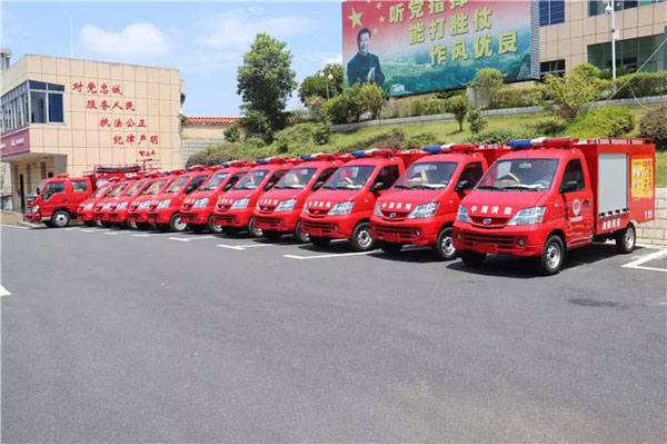 给力！江西吉水政府购买24辆电动微型消防车及小型消防救险车(组图)
