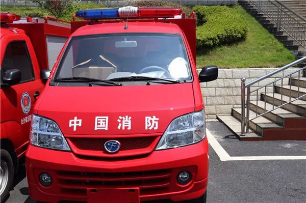 给力！江西吉水政府购买24辆电动微型消防车及小型消防救险车(组图)