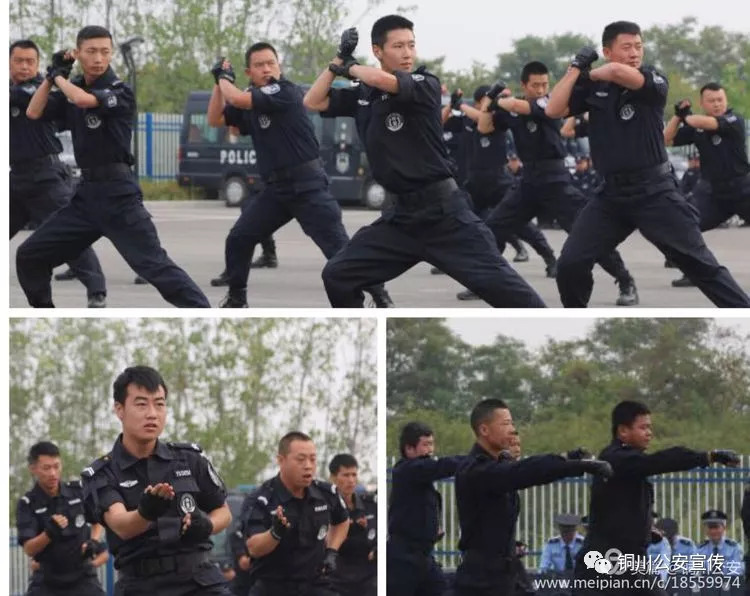 陕西省铜川市公安局开展巡特警警务技能比武竞赛活动(组图)