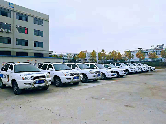 庐阳区在安徽合肥范围内率先完成城管执法执勤车辆全面“换装”(图)