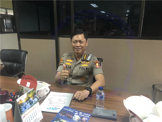 森讯达警用装备获印尼警方好评！(组图)