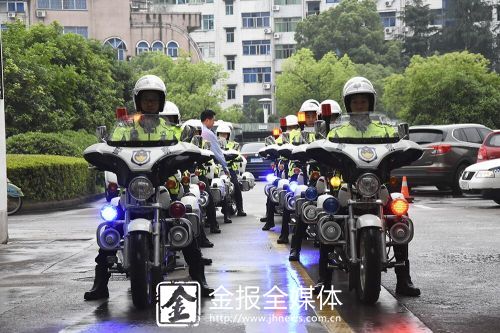 浙江金华永康发放24辆社区警务用车，创建“枫桥式公安派出所”(组图)