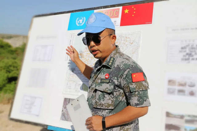 中国维和女兵将赴黎巴嫩边境雷区 执行扫雷任务(组图)