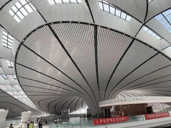 海关、安检一次完成 北京大兴国际机场竣工验收倒计时！(组图)