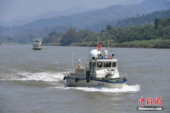 第86次中老缅泰湄公河联合巡逻执法启动(图)