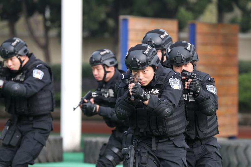 上海市公安局特警总队图片