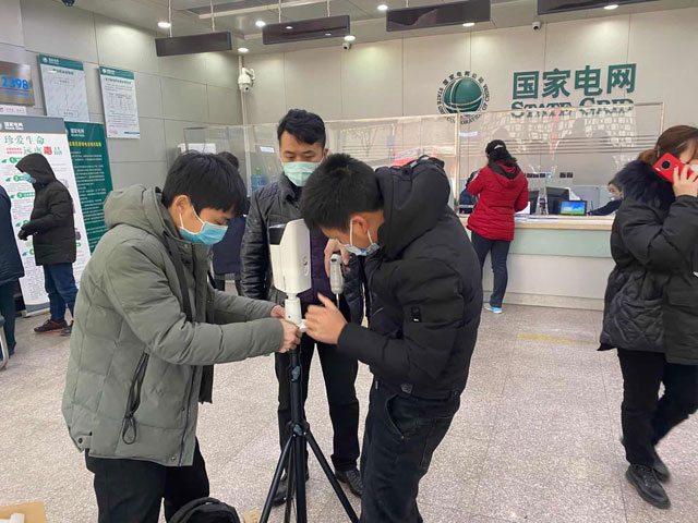 陕西省汉中市略阳首个“5G＋热成像测温系统”投入使用(图)
