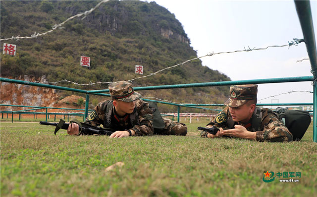 高清大图丨带你走进武警广西这个总队训练基地(组图)