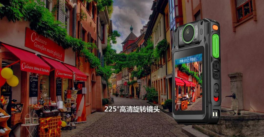 225°可旋转摄像镜头执法仪让视野随需而动！(组图)