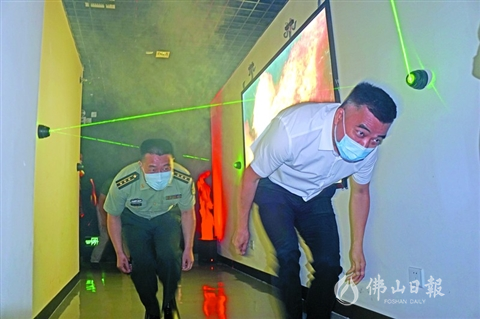 广东佛山禅城首个应急消防安全体验馆正式开馆(组图)