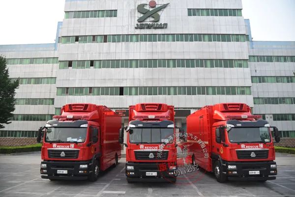 战勤保障“新兵”入伍 || 陕西省消防救援总队采购3台冷藏车(组图)