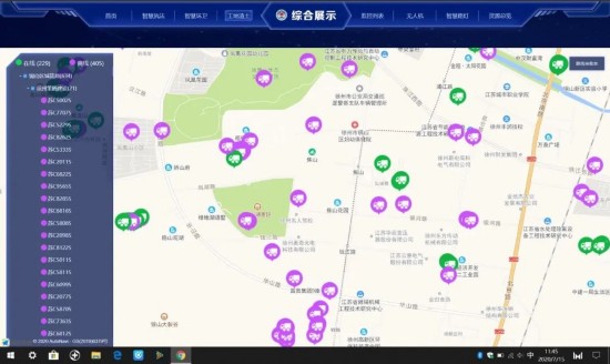 “黑科技”齐上阵！江苏省徐州铜山为城市管理装上“智慧大脑”(组图)