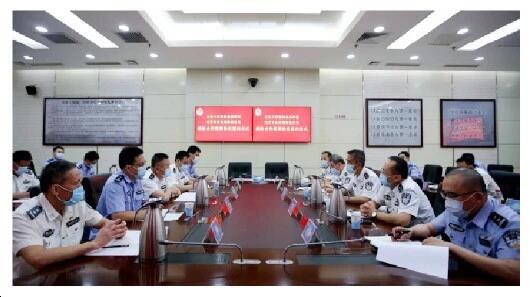 中国公安大学警体战训学院与北京市公安局海淀分局合作仪式举行(图)