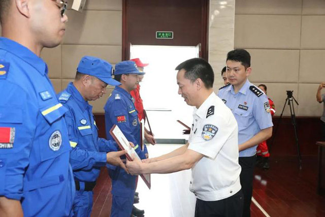 平湖景舟应急救援中心被列为浙江省嘉兴市首批应急救援联动单位(组图)