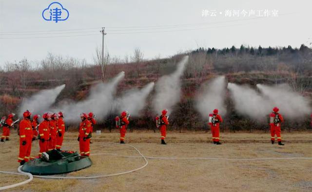 无人机、灭火弹、热成像齐上阵 津城森林防火救援用上高科技(组图)