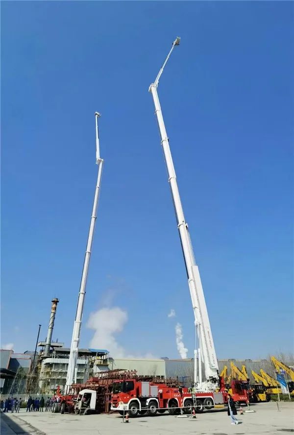 全球最高！101米消防车即将在山东济南“上岗”(组图)