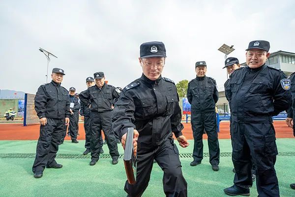 浙江湖州公安2021年全警实战大练兵开训(组图)