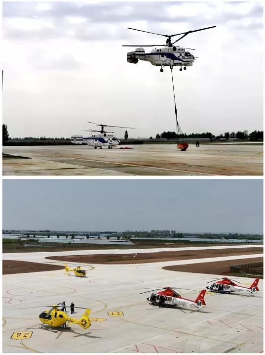 2021年山东省青岛市航空救援力量应急演练活动在莱西市成功举行 (组图)