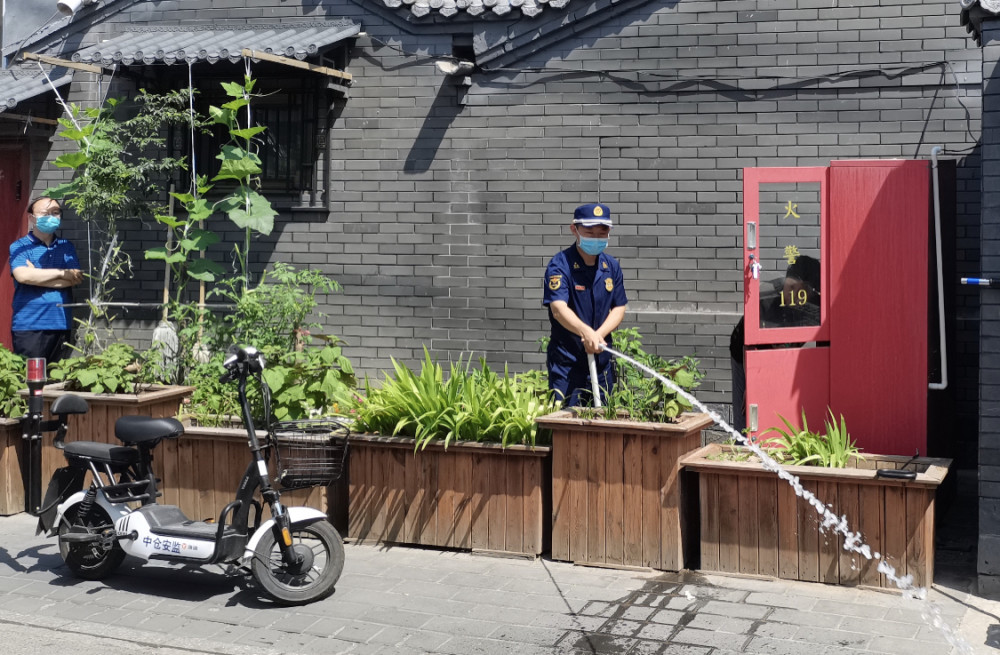 北京通州：社区新增50个微型消防柜，放哪儿更管用？消防员支招(组图)