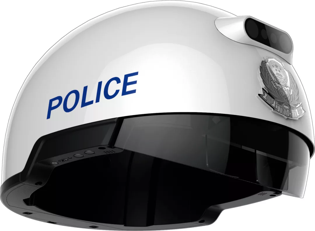 多功能穿戴式警务设备，智能执法实战好帮手——钜星X20-AR警用智能头盔