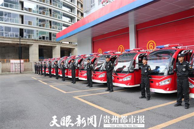 72辆微型消防车入驻贵州贵阳云岩区微型消防站(组图)