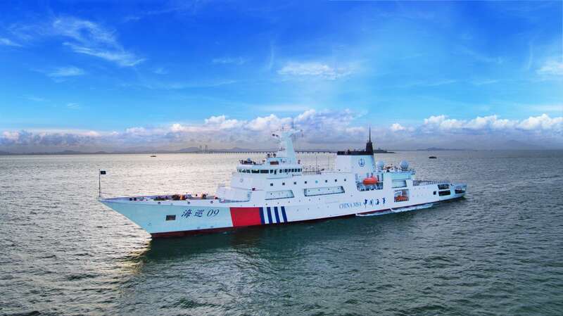首艘万吨级！中国海事局大型海事巡逻船“海巡09”轮列编(组图)