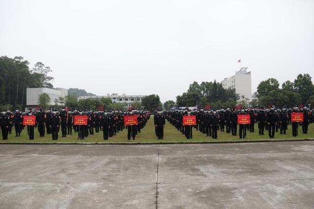燃！广东省广州市番禺区举办全区最小应急单元大比武活动(组图)