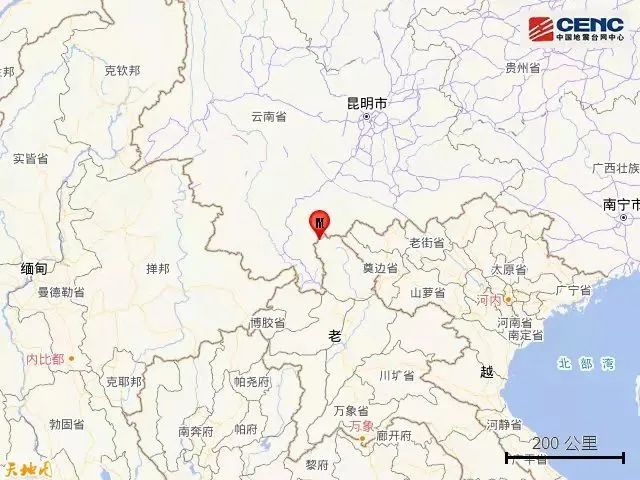 中老边境发生6.0级地震｜云南省森林消防总队迅速组织队伍前往救援(组图)