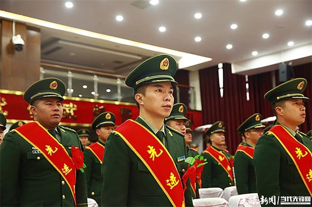 贵州武警毕节支队举行2021年度表彰大会(组图)