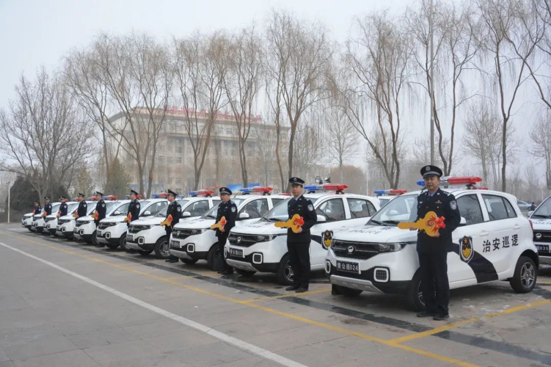 宁夏青铜峡：22辆警用电瓶车“列装”基层 助力社区警务跑出加速度(组图)