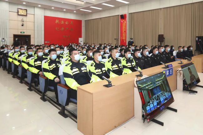 河北省石家庄市公安局发出学习贯彻《公安机关人民警察内务条令》动员令(组图)