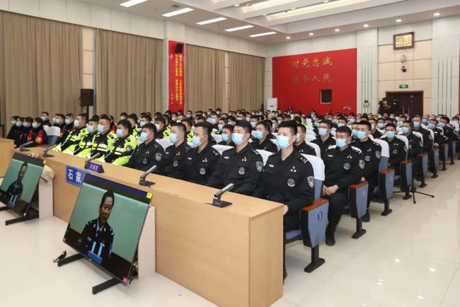 河北省石家庄市公安局发出学习贯彻《公安机关人民警察内务条令》动员令(组图)
