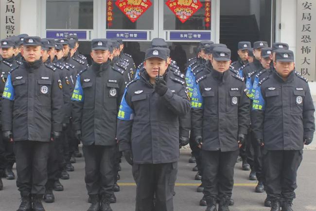 春训集结号吹响了︱山东省聊城市公安特巡警集结拉动暨春训实战练兵启动(组图)