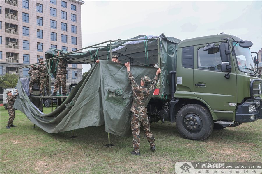 磨砺保障利剑！直击广西武警南宁支队后勤岗位大练兵(组图)