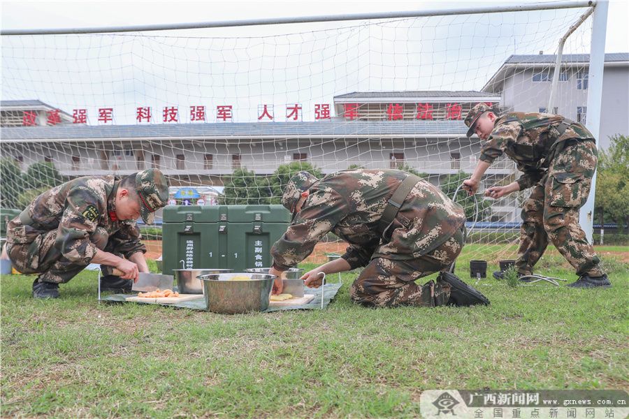 磨砺保障利剑！直击广西武警南宁支队后勤岗位大练兵(组图)