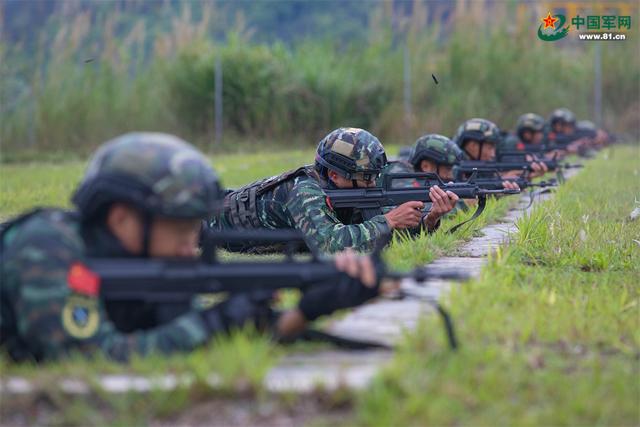 武警广西总队贺州支队特战分队开展强化训练(组图)