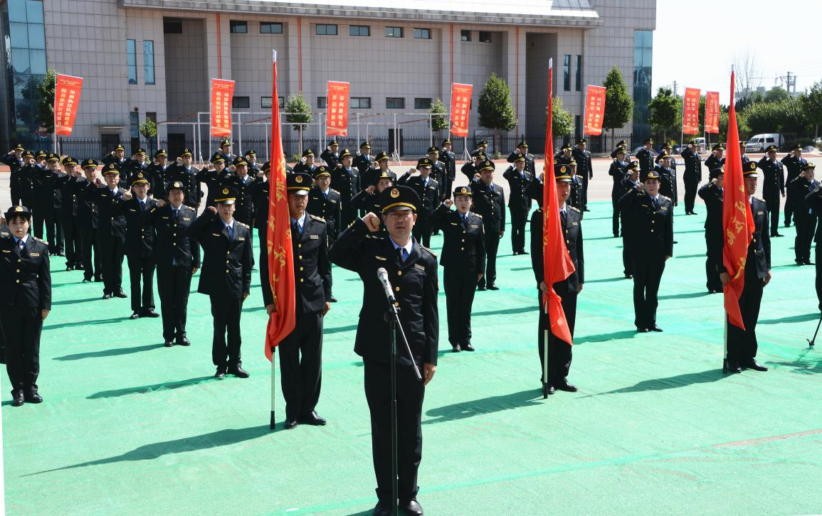 陕西省铜川市应急管理综合行政执法队伍 统一着装仪式举行 黄勇讲话 姬长民王红侠出席(组图)