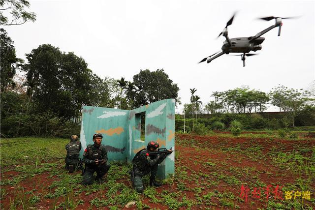 血性十足！直击武警海南总队机动支队火热练兵瞬间(组图)