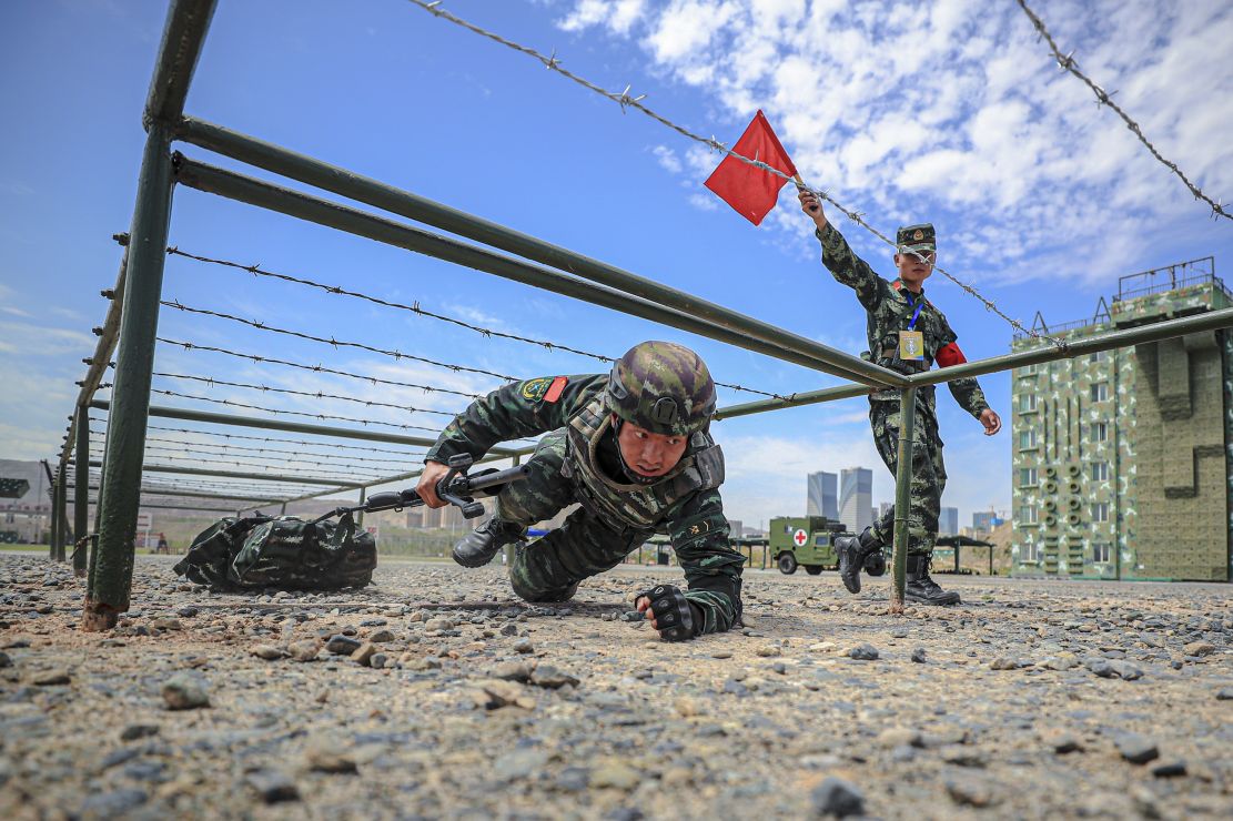 武警天鹰突击队图片