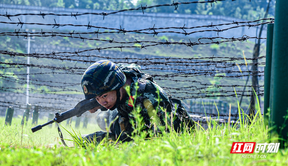 战高温砺精兵 直击武警湖南总队某部练兵备战现场(组图)